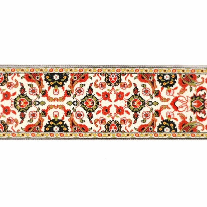 Red & Cream Stair Carpet