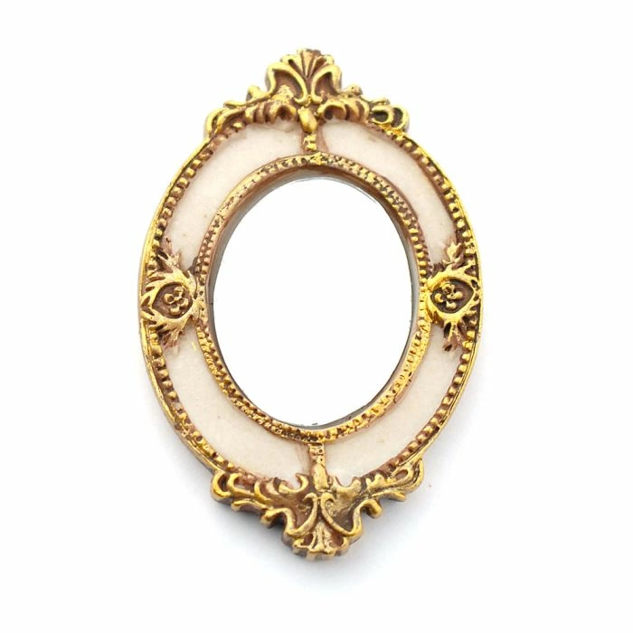 Ornate Oval Mirror