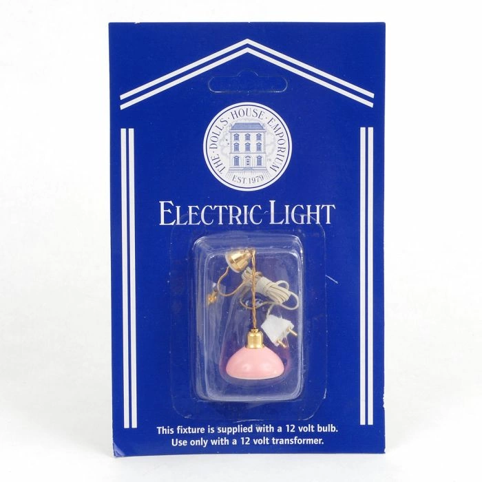 Pink Dome Ceiling Light