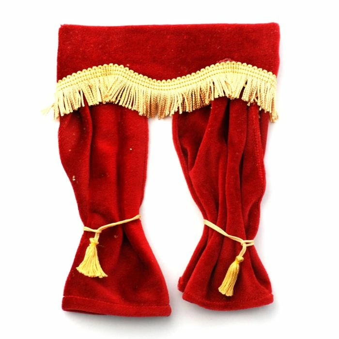 Red Velvet Curtains