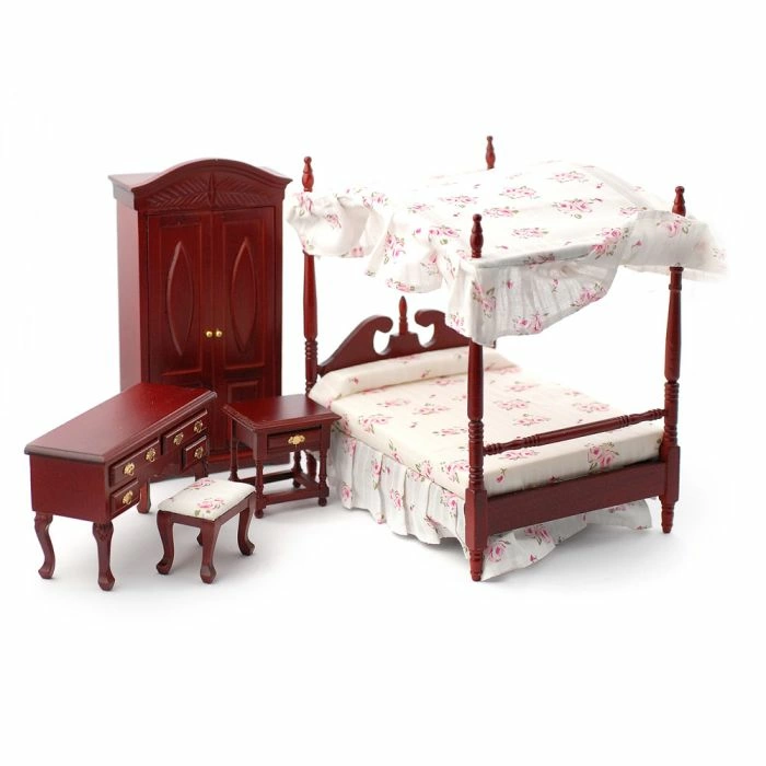Traditional Bedroom Set, 5 Pcs