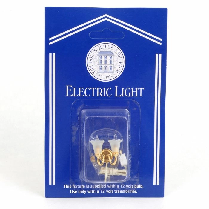 Double Tulip Wall Light