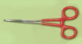 5In Straight Nose Hemostat with Soft Handle