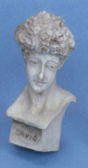 David Bust, 2 pc., Gray