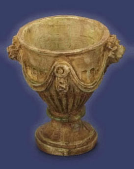 Urn, 6 pc., Aged