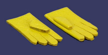 Glove, 1 Pair Yellow