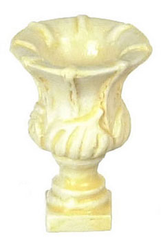 1/2" Scale Urn, 6 pc, Ivory