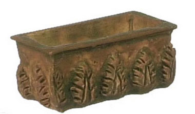 1/2" Scale Rectangle Window Box, Aged, 6 pc