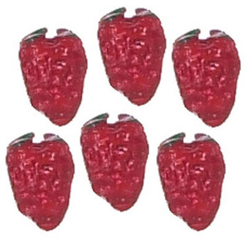 Strawberry, 6 pc