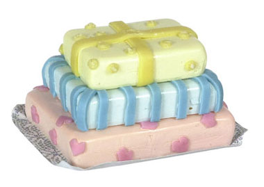 Box of Gifts Cake, 2 pc.