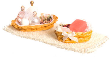 Bathroom Accessories, Beige