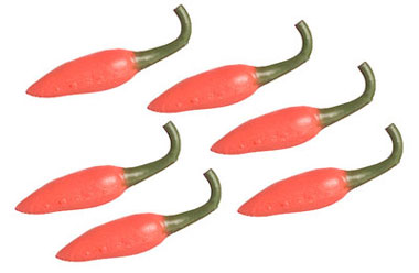Red Chilies, 6 pc