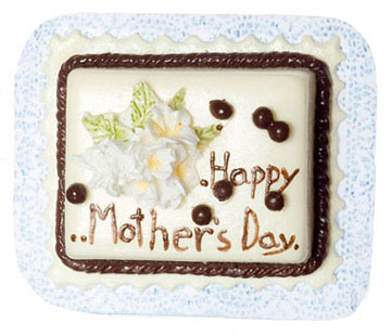 Happy Mothers Day Cake, 2 per package
