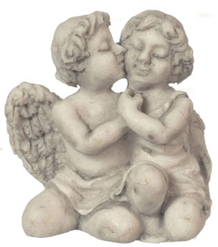 Two Cherubs, Gray