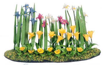 Mixed Iris Landscape, 1/2" Scale