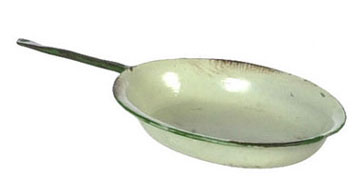 Oval Omelet Pan, Beige