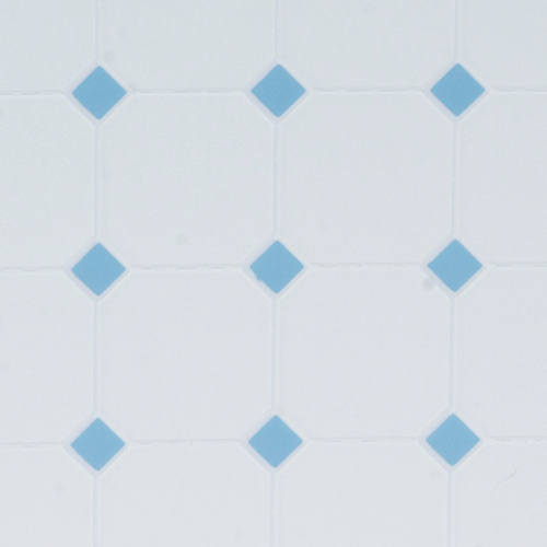 Tile, Diamond, 12X16, Blue