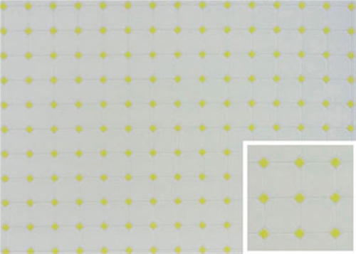 TILE, DIAMOND, 12 X 16, YELLOW