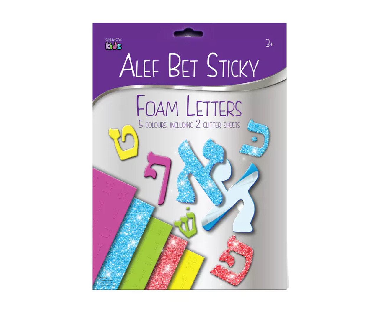 Alef Bet Foam Letters 1"