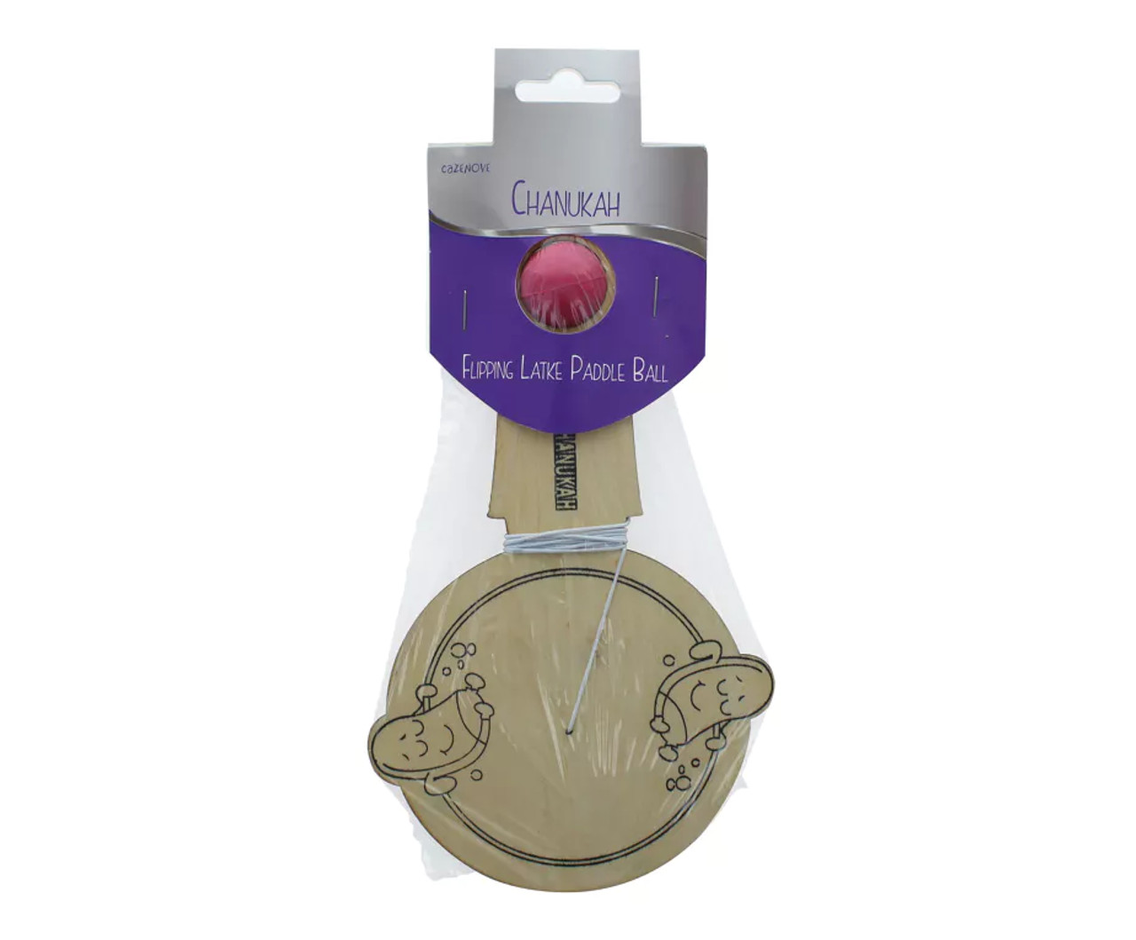 Decorate your Own Flipping Latke Paddle & Ball