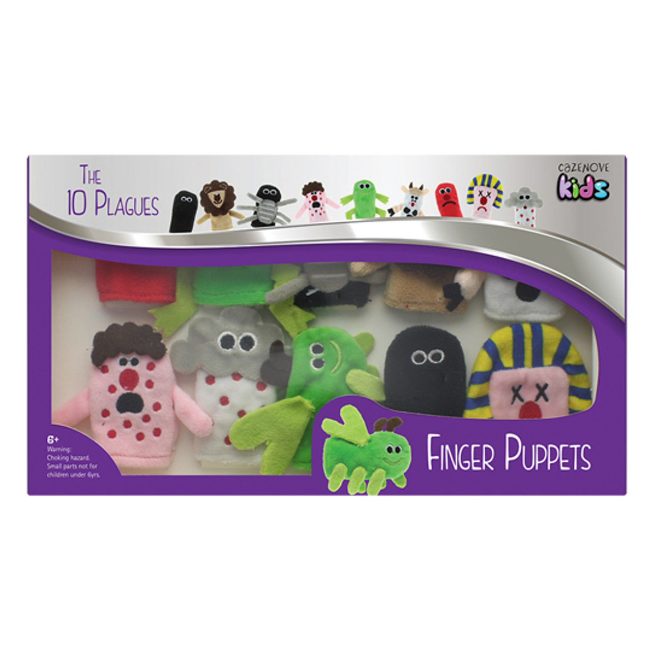 New 10 Plagues Finger Puppets