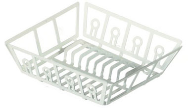 DISH DRAINER/WHITE