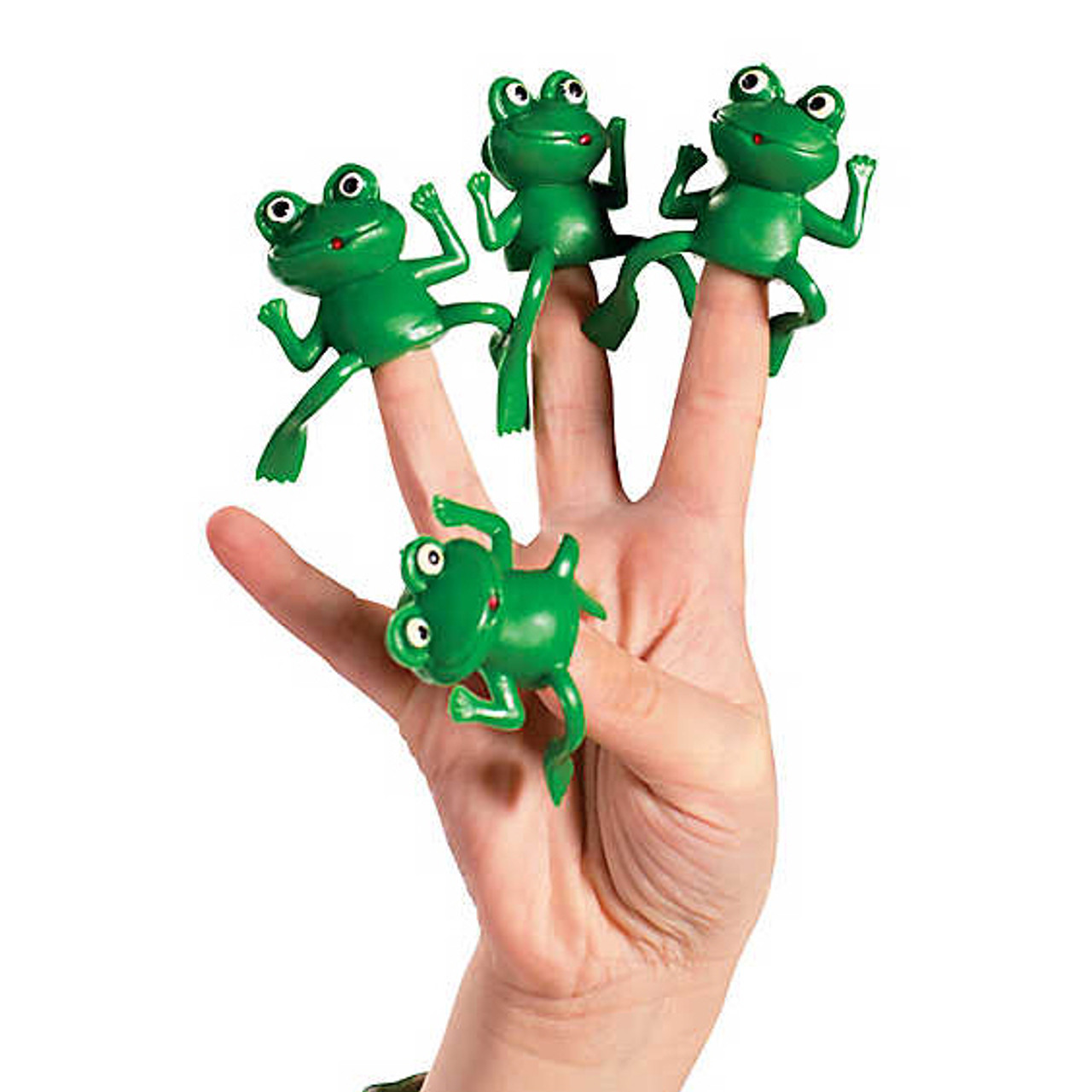 Frog Finger Puppets (72 in a pack)