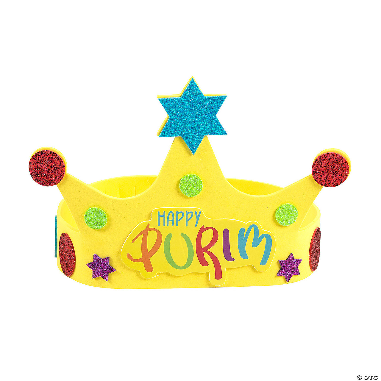 Purim Crown Craft Kit - Makes 12