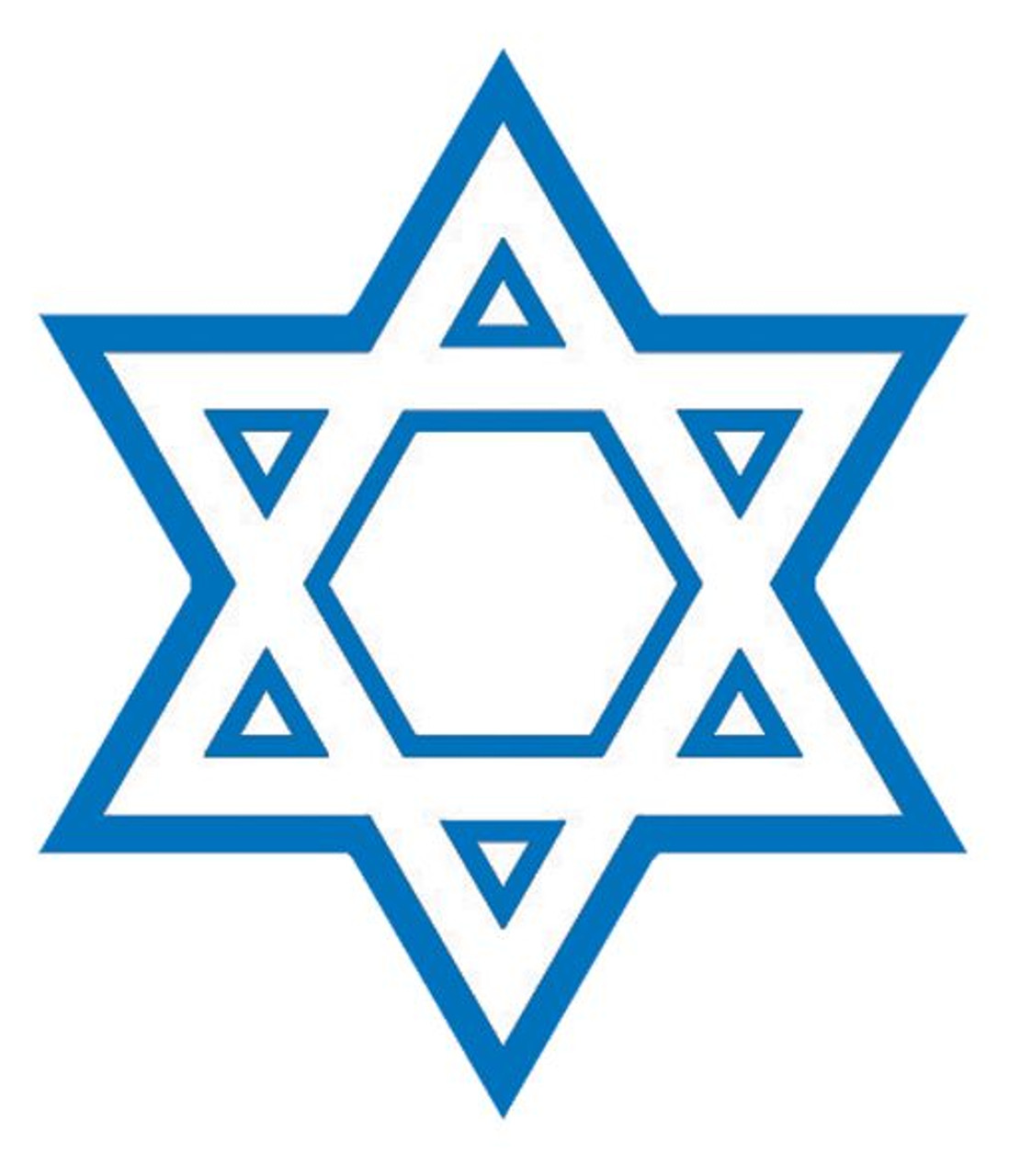 Star of David for Coloring (Pack of 36)