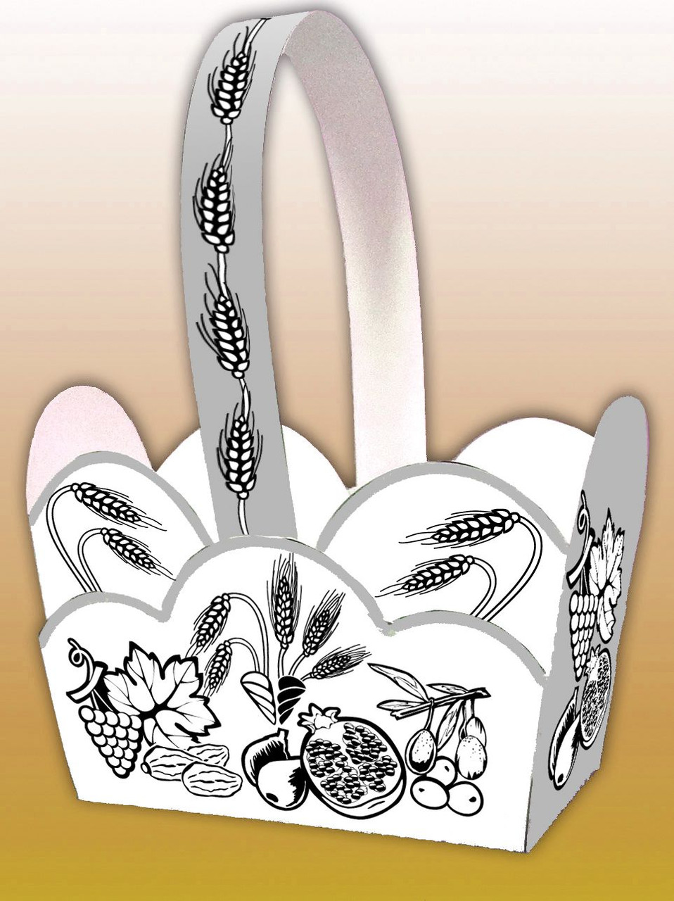 7 Haminim Basket for Decoration and Assembly (36)