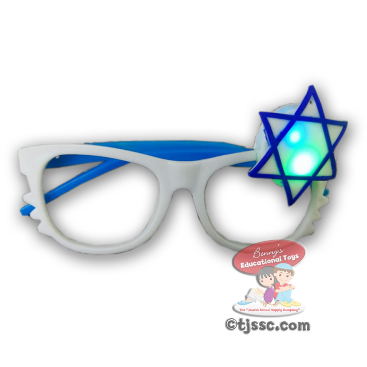 Israel Glasses with LED Flashing Light (BULK as low as $2.79)