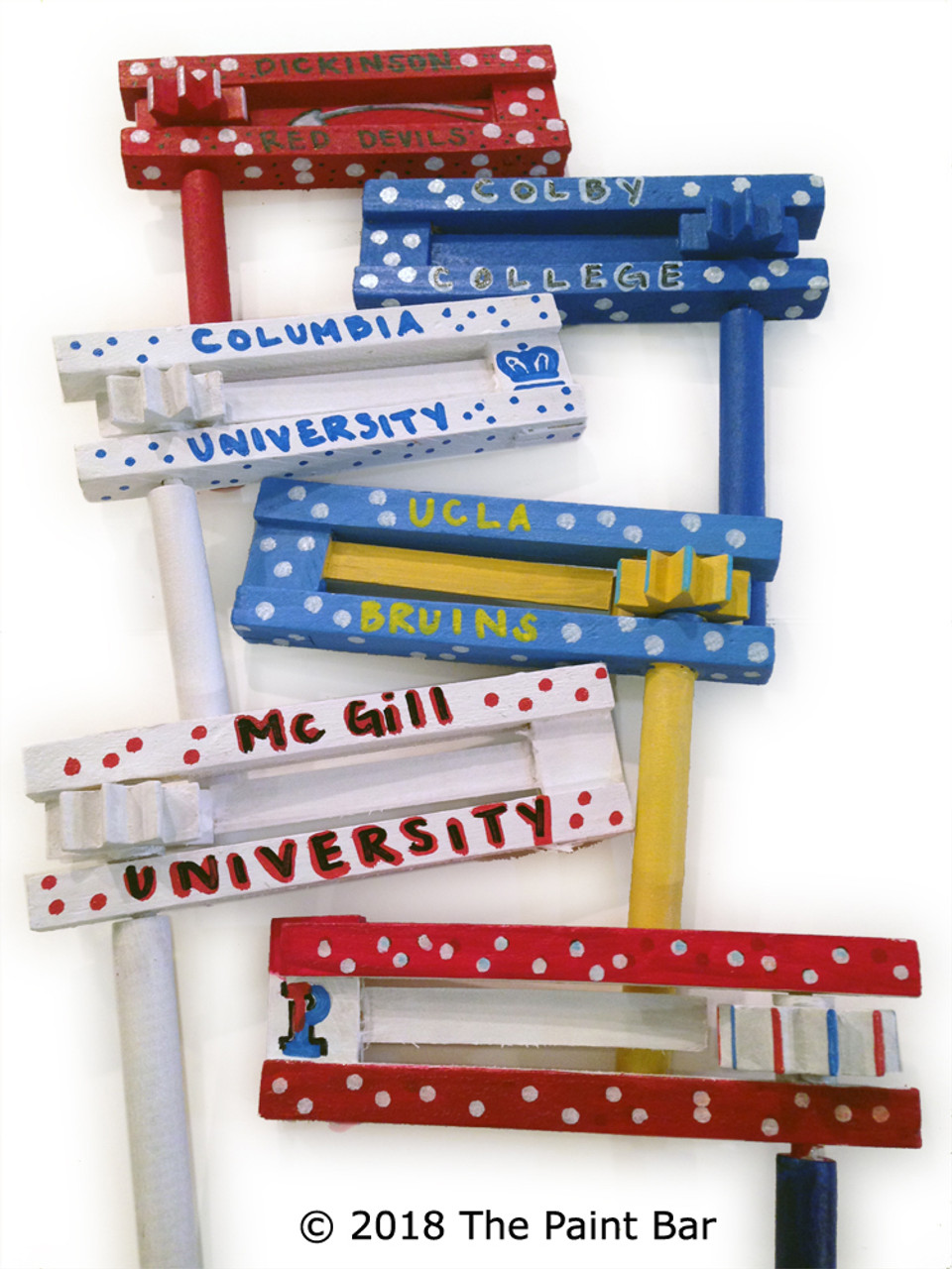 10 Medium Wood Traditional Purim Graggers for Decoration (Bag of 10)