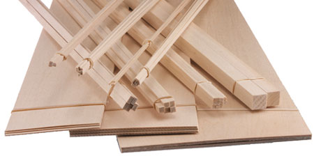 Stripwood: 5/32 X 4, 24 Inches