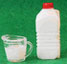 Measuring Cup with 1/2 Gallon Milk Bottle