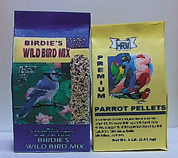 Bird Food Set-Wild Bird Seed, Parrot Pellets