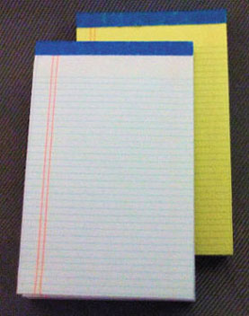 Legal Pad- Yellow