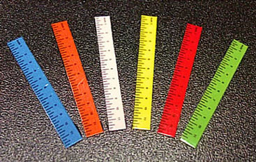 Rulers-Set of Assorted 6