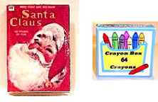 Santa Claus Coloring Book and Crayons