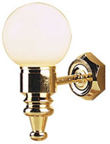 Wall Sconce, Round Globe