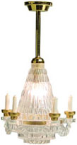 Chandelier, Replaceable Bulb