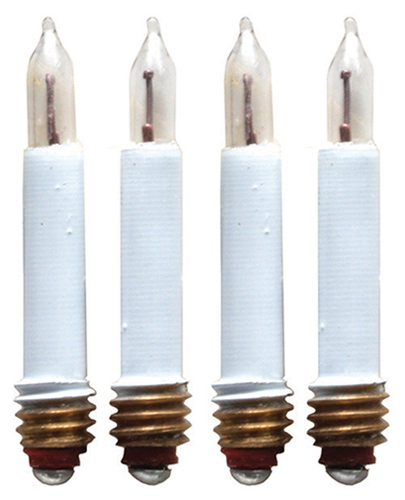 Four Candle body Replacement Bulbs