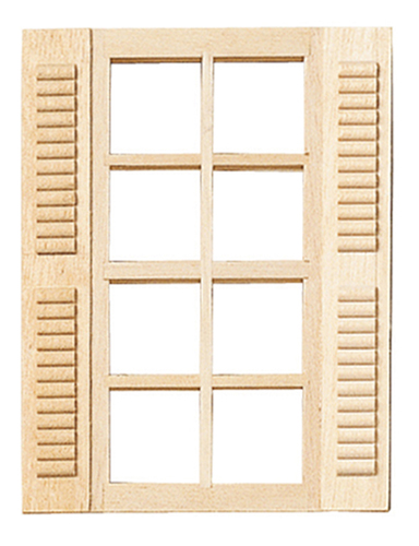 Standard 8-Light Window with Shutter