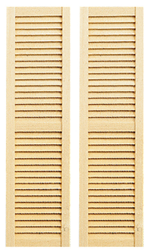 Louvered Shutter, 1 Pr.