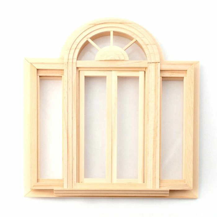 Circlehead Double Casement Window