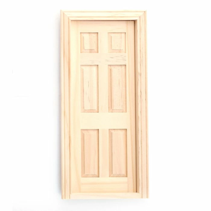 6-panel Interior Door