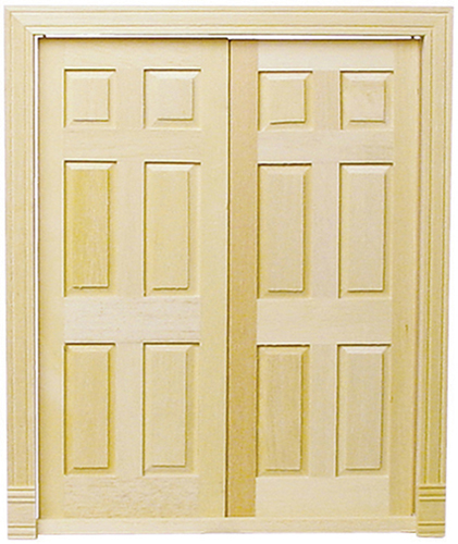 Double 6-Panel Interior Door