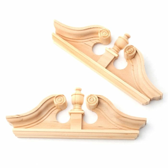 Double Deerfield Door Pediment