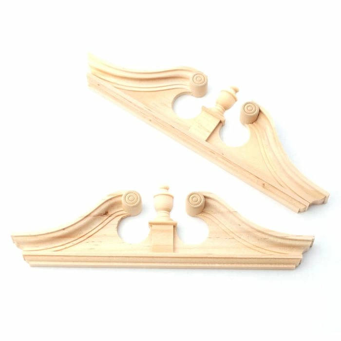 Single Deerfield Door Pediment