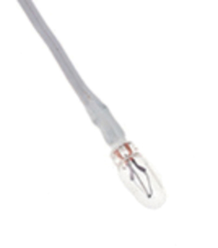 Bulb Gown 16V 8". White Wire