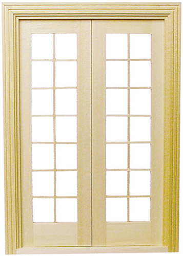 1/2" Scale, French Door